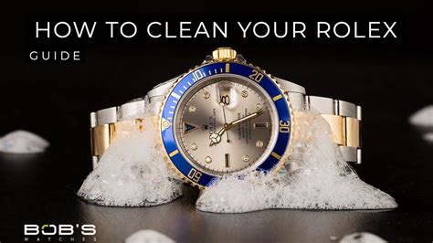 clean rolex at home|Rolex clean 1 hour.